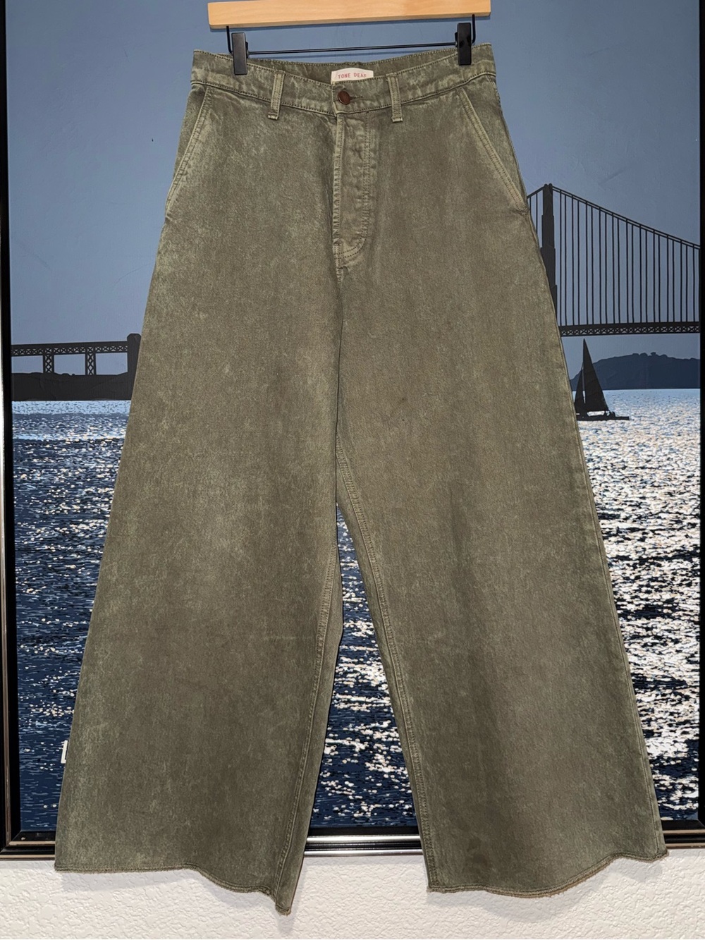 Tone deaf baggy unisex oversized jeans